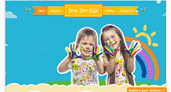 Desktop Screenshot of dropzonekids.com